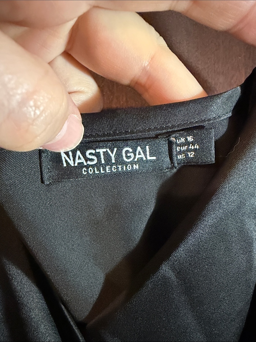 Nasty Gal Black Fringe Dress - Picture 4 of 6